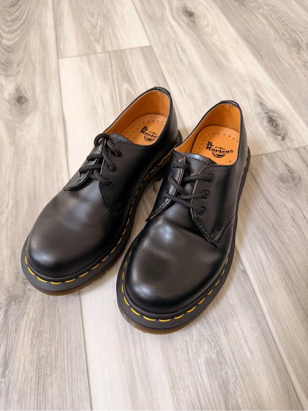 Dr. Martens 1461 W Black Smooth Leather Shoes Women’s US 7